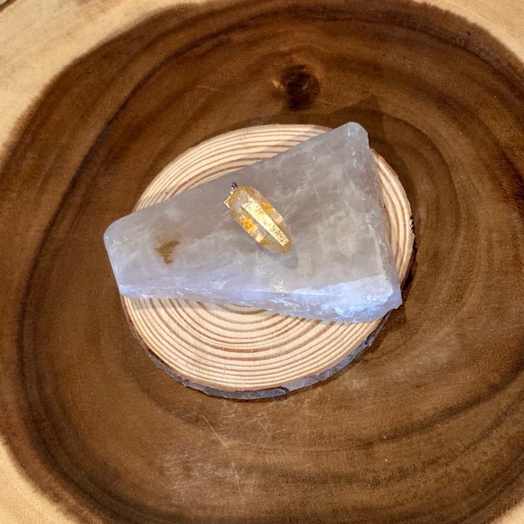 Peach Lemurian Quartz Pendant - Picture 3 of 12